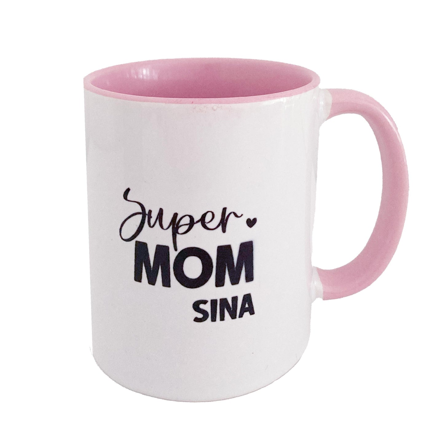 Tasse „Super Mom“ – Für Heldinnen im Mama-Alltag - Personalisierbar