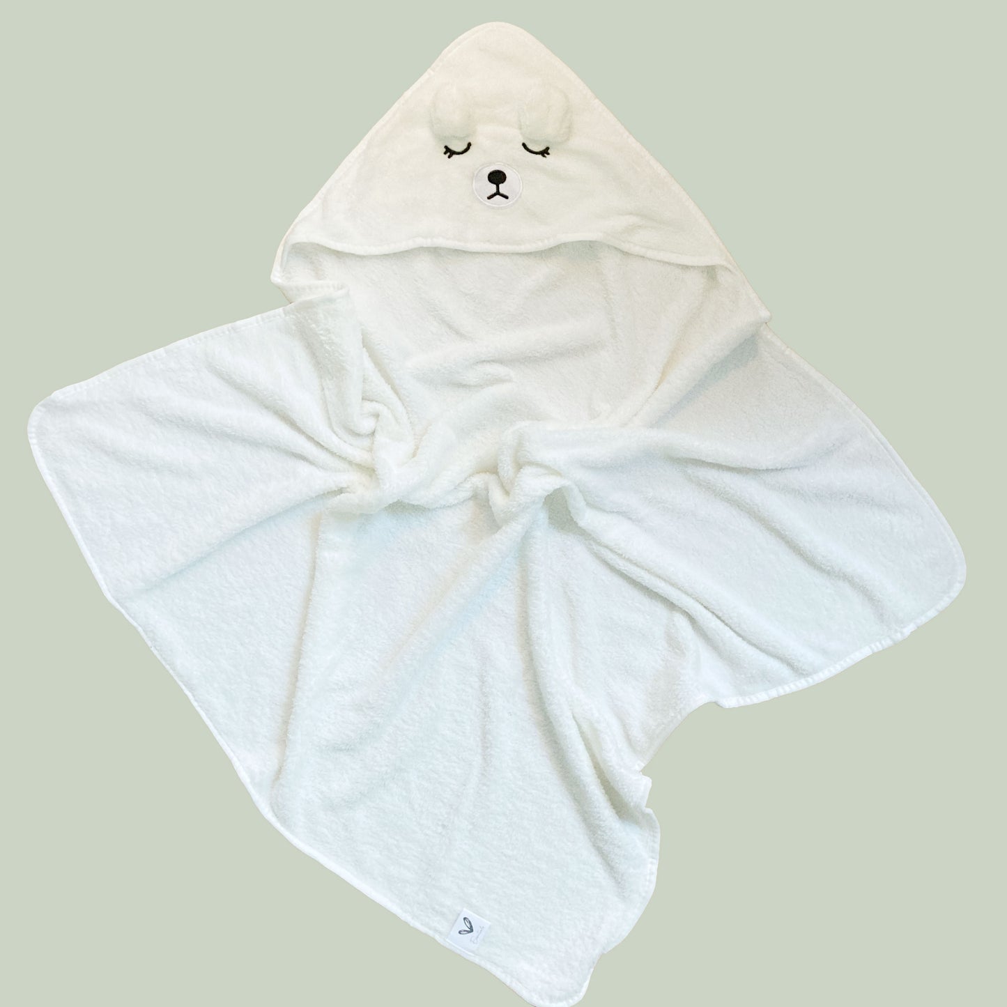 Babyhandtuch mit Kapuze & Tiermotiv – Ultra Soft Bath Towel Größe: 80 × 80 cm