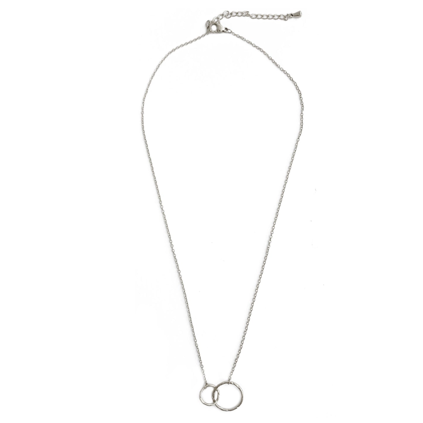 Mama & Baby Kette mit Kreisen "Für immer verbunden" | Geschenk für Schwangere