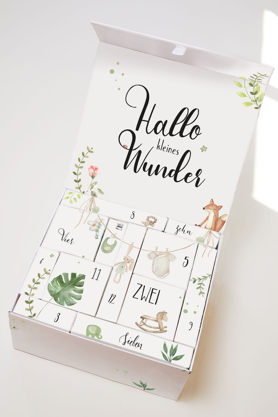 Baby Countdown Kalender - - -  Für das erste Lebensjahr bis zum Kleinkind