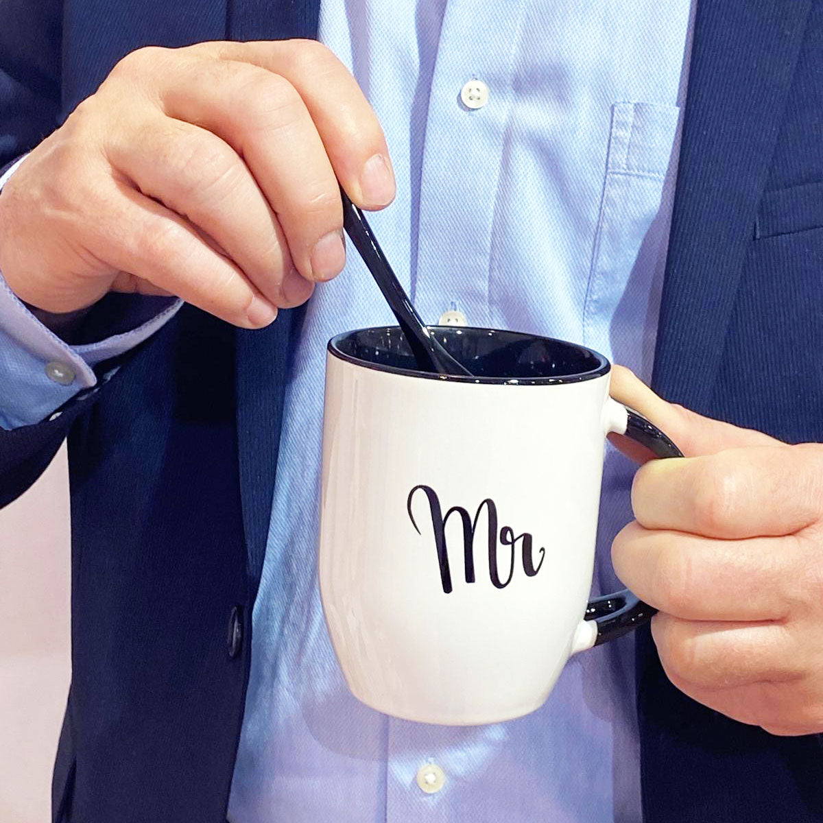 Tassen-Set „Mr & Mrs"