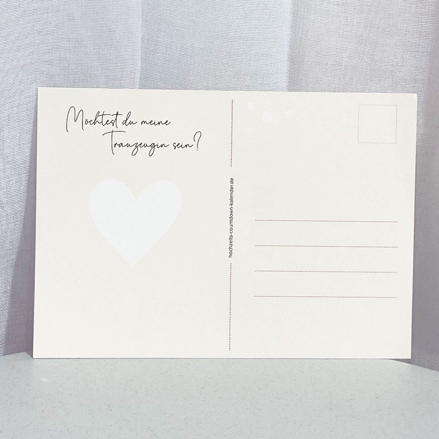 Postkarte „Team Braut?“ – ( 5er-Set)