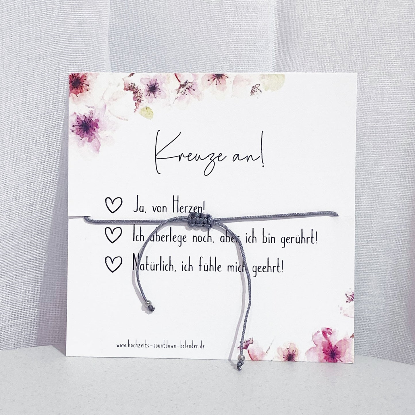 Armband „Willst du meine Trauzeugin sein?“