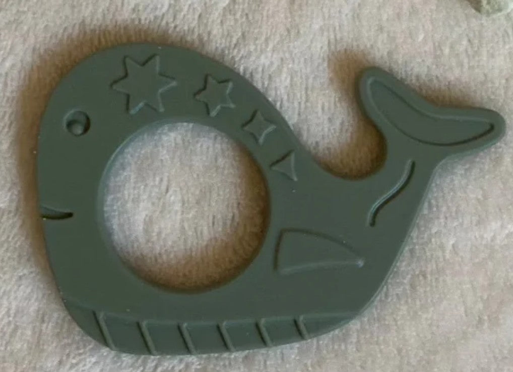 Beißring in Walform (BPA-frei) - Sanfte Linderung beim Zahnen