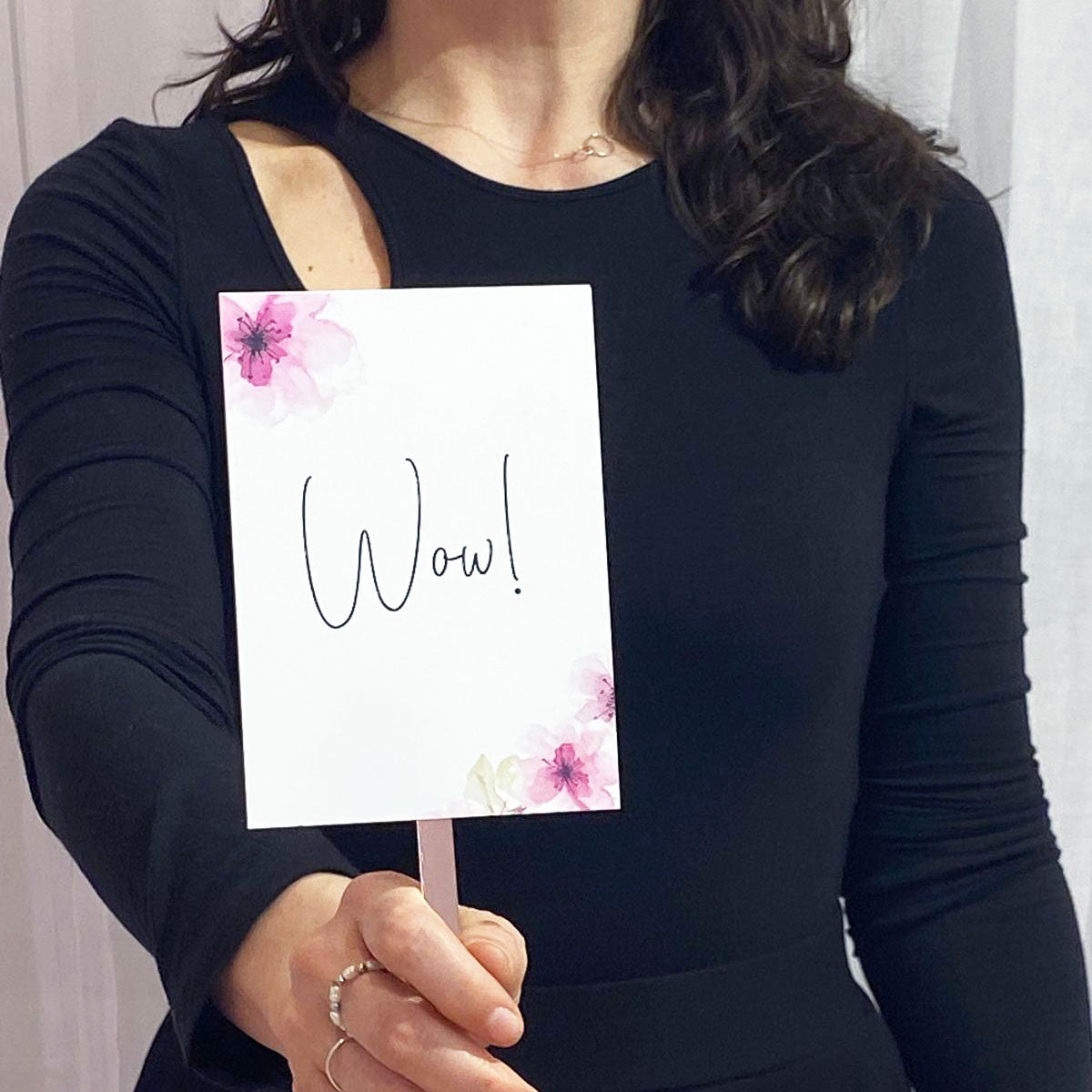 Schilder-Set „Yes to the Dress“ –  (VPE): 5 Stück