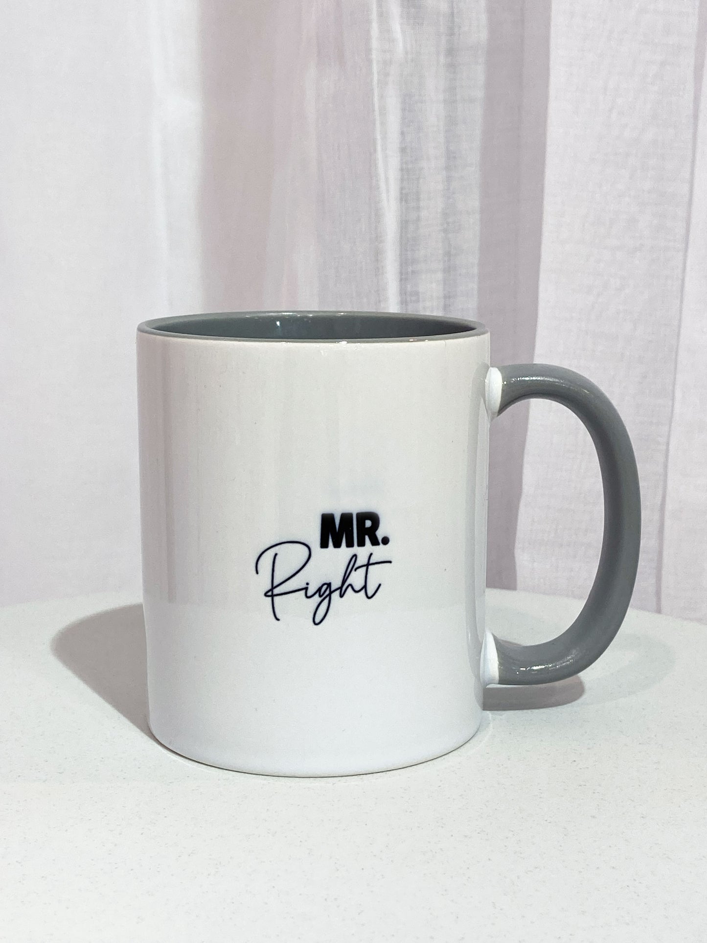 Tasse „Mr. Right“