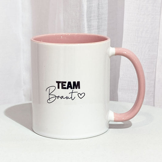 Tasse „Team Braut“