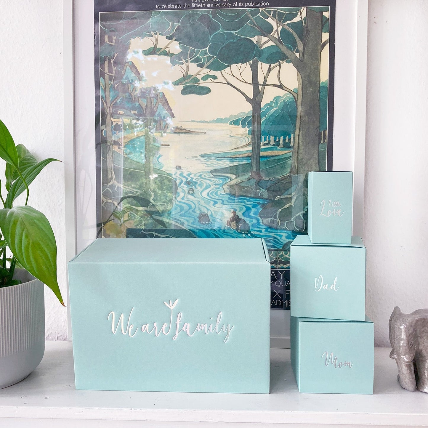 We Are Family Box - Geschenk zur Geburt und für die junge Familie