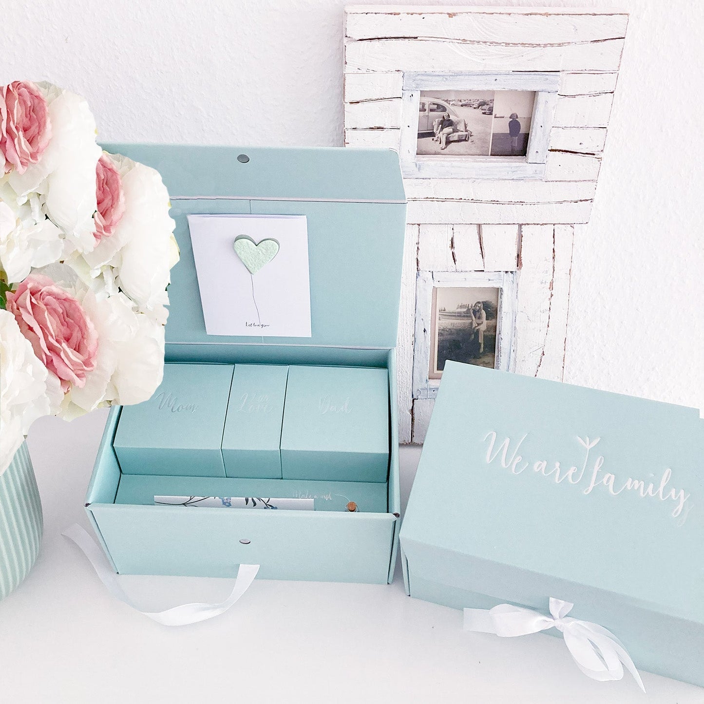 We Are Family Box - Geschenk zur Geburt und für die junge Familie