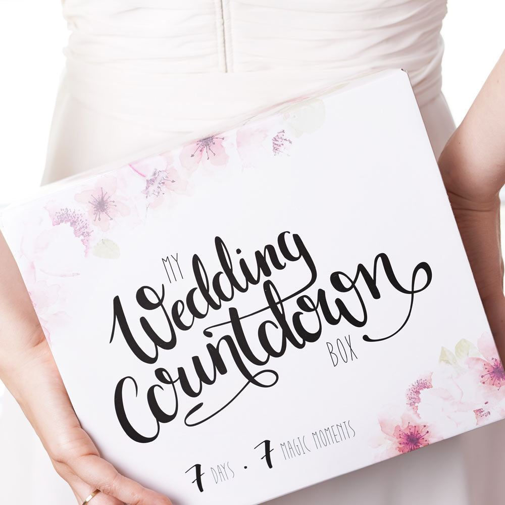 La boîte à compte à rebours du mariage™